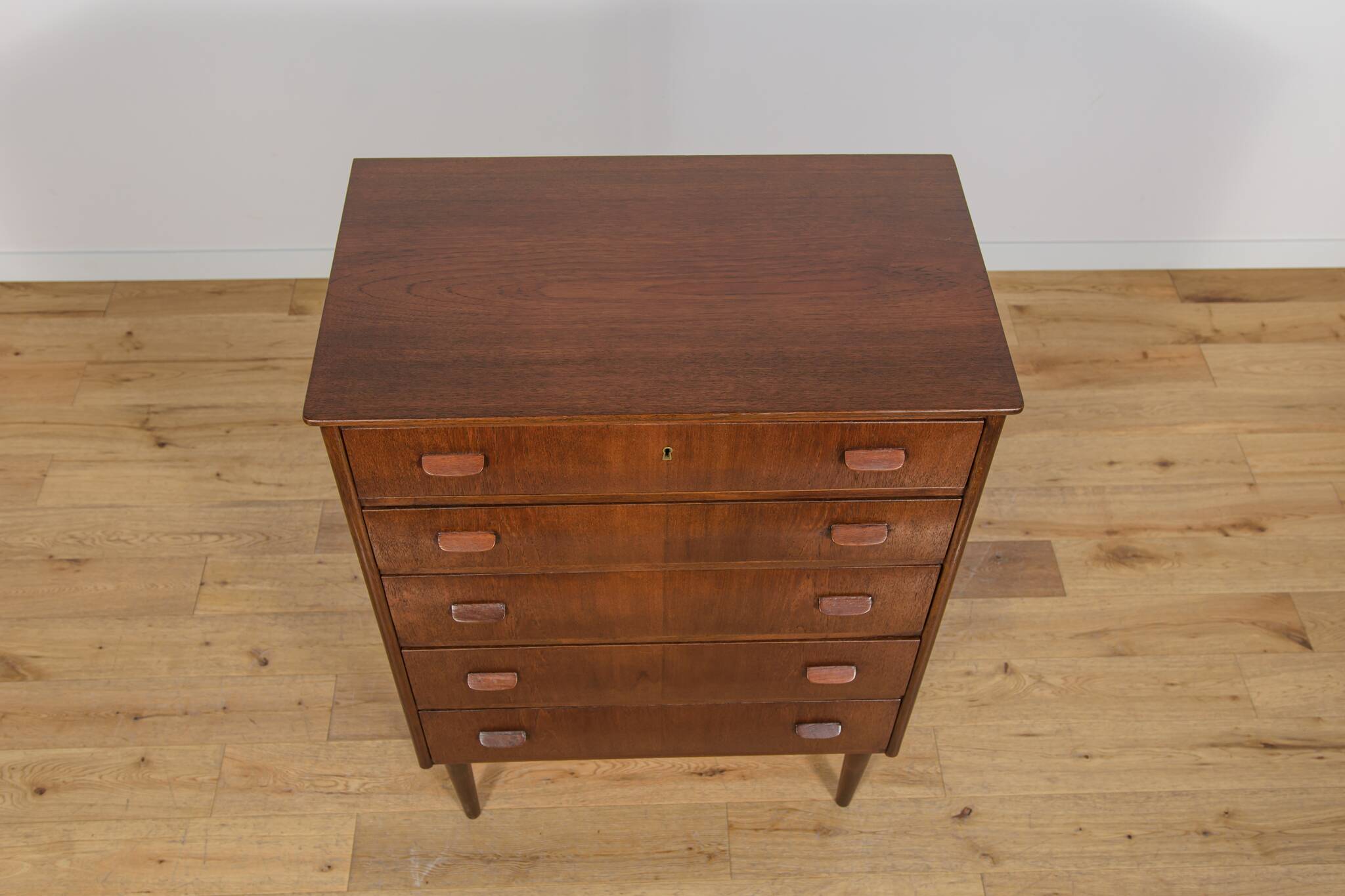 Commode en teck du milieu du siècle, Danemark, années 1960
