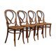 Set of 4 bistro viennese  omega fischel chairs
