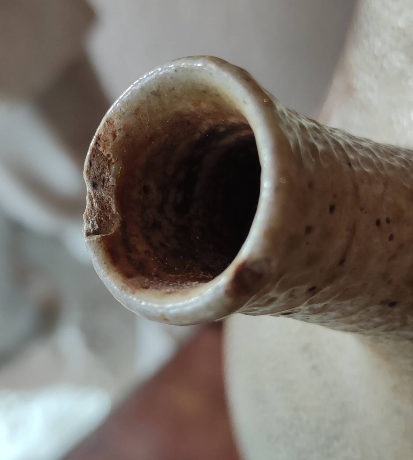 Old pitcher Pottery Ceramic stoneware Signed