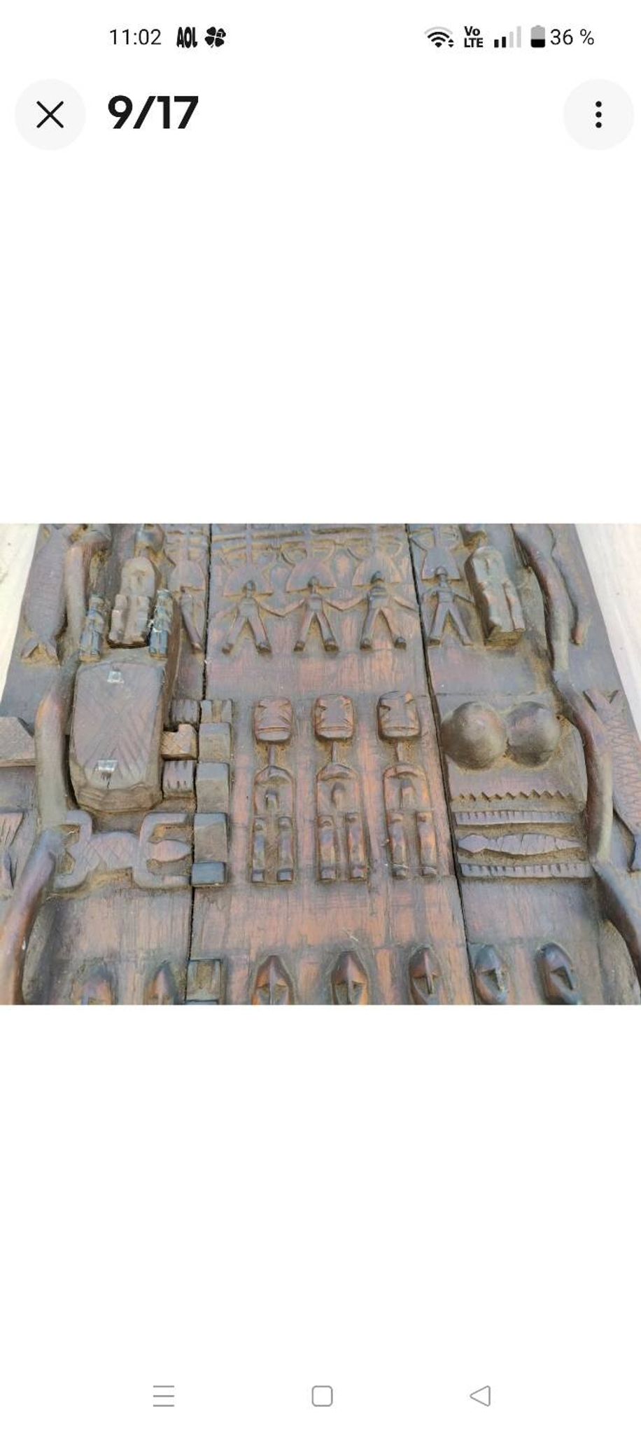Grain loft door DOGON MALI sculpture African Art