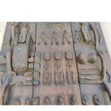 Dogon Mali Granary Door Sculpture African Art