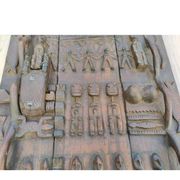 Grain loft door DOGON MALI sculpture African Art