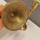A set of classic Danish brass candle holders. Estimated 1960s.