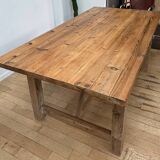 English farmhouse table solid wood
