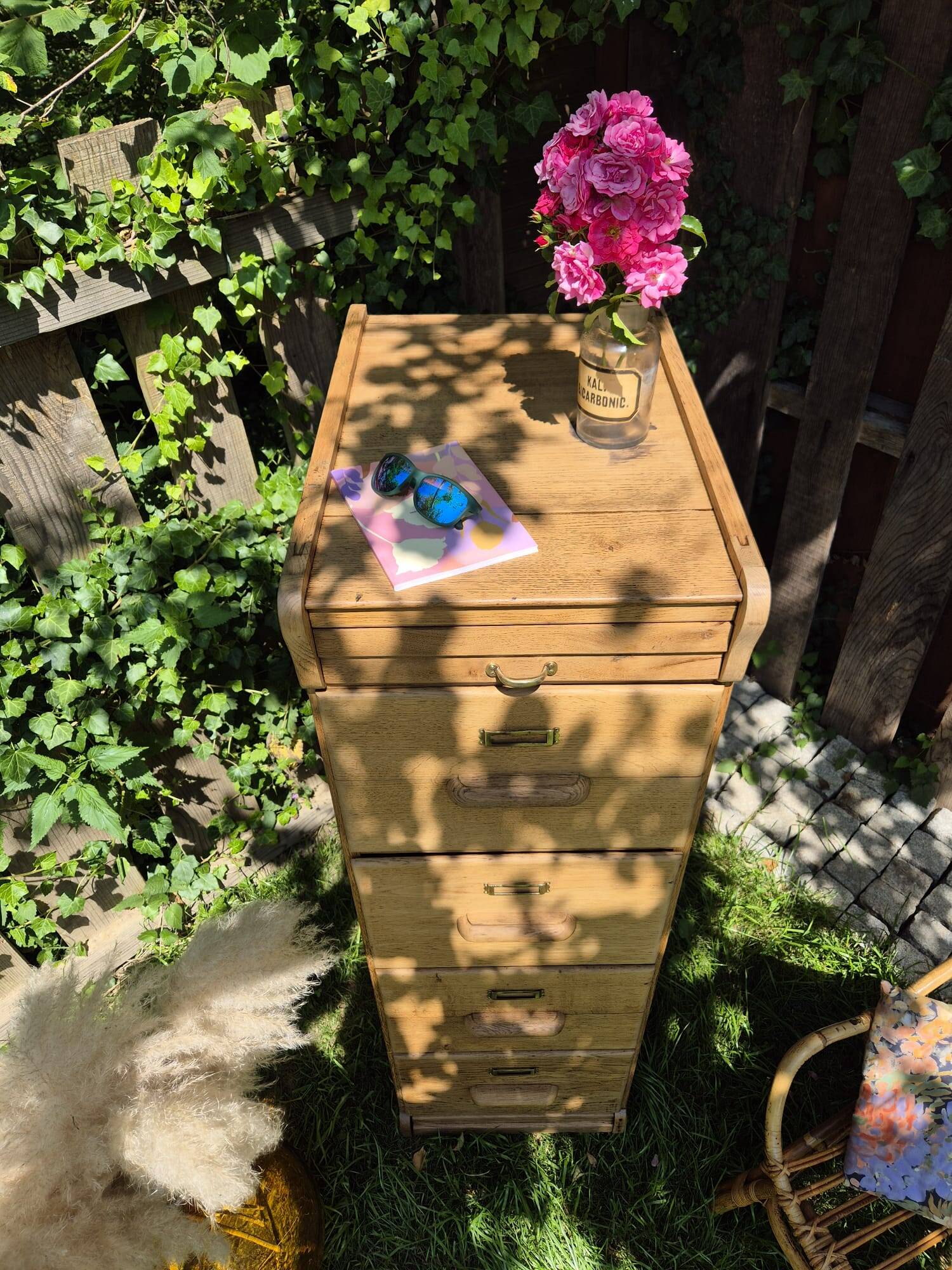 Antique filing cabinet