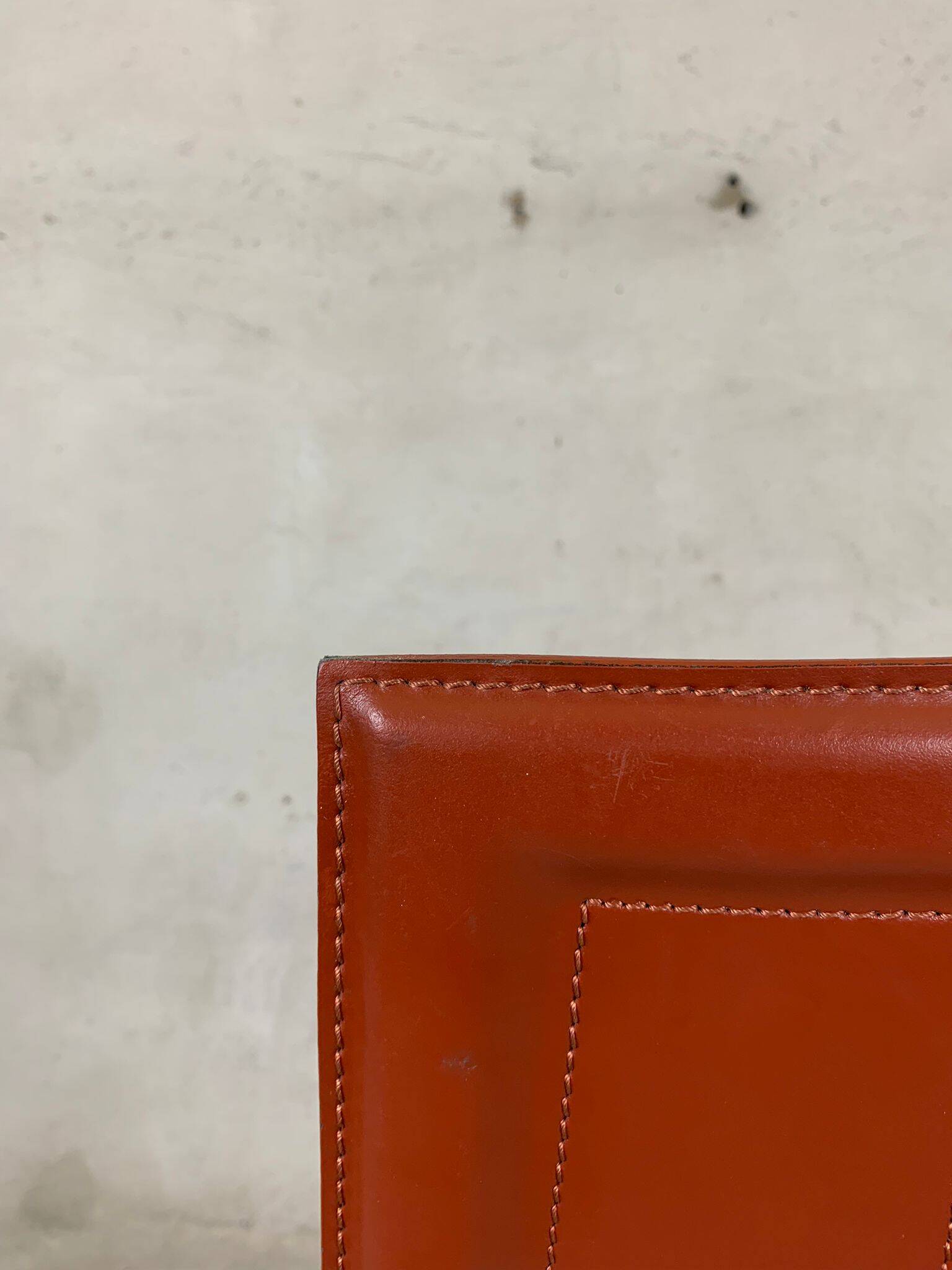 Set Of 6 High Back Dining Room Chairs By Arper