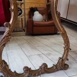 Miroir rocaille style Louis XV - 75x55cm