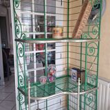 corner cabinet, bakery shelf, early 20th century