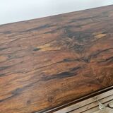 Art Decò chest of drawers from the 1940s in mahogany and briar