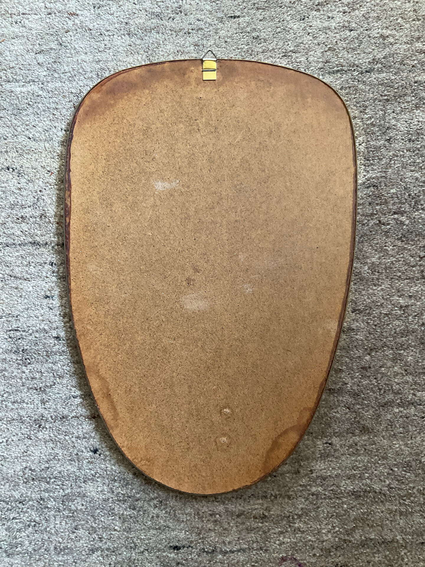 Miroir asymétrique forme libre des années 60-70