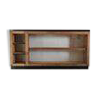 Solid wood cobbler's display case