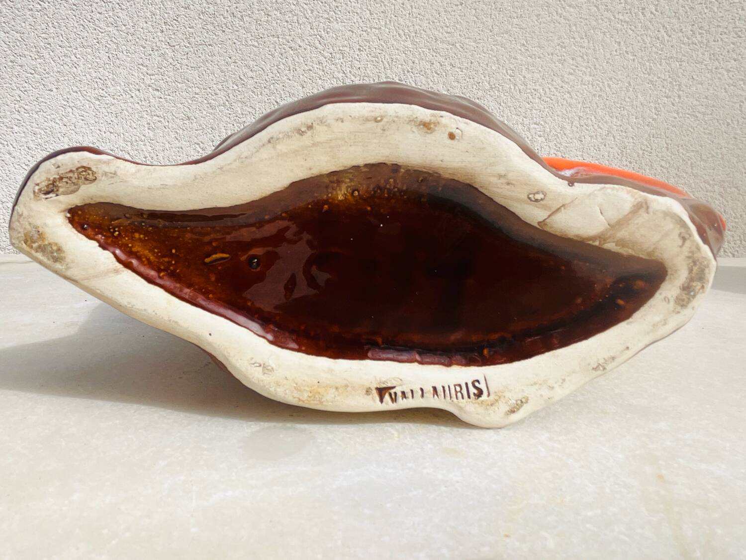 Vase poisson vallauris année 60