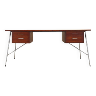 Bureau en teck, design danois, années 1960, designer : Børge Mogensen, fabricant : Sø