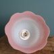 Pendant lamp with glass shade