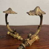 Bronze curtain tieback hook