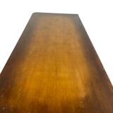 Commode italienne en placage et bois massif de noyer, années 1940-1950