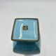 Chinese porcelain vase, cetadon, with gold leaf, Jingdezhen
