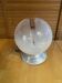 Vintage Ceiling Light Wall Sconce Coloured Glass Ball + Aluminium Support 50s #E060