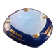 blue and gold Ricard advertising ashtray, ceramic