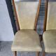 Série suite de 8 chaises Vintage circa 1960