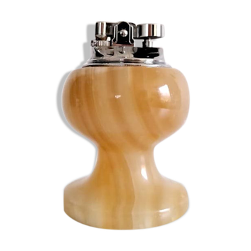 Briquet de table en onyx vintage