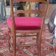 Rare chaise de chambre Napoléon III (1870/80), de style anglais