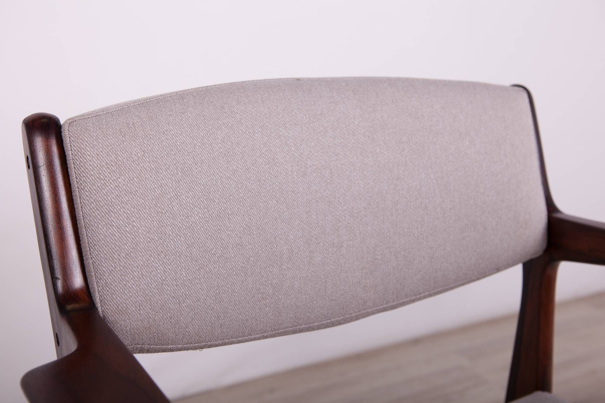 Rosewood Armchairs by Erik Buch for Ørum Møbelfabrik, 1960s, Set of 4