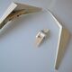 Pair of modernist reconstruction wall lamps