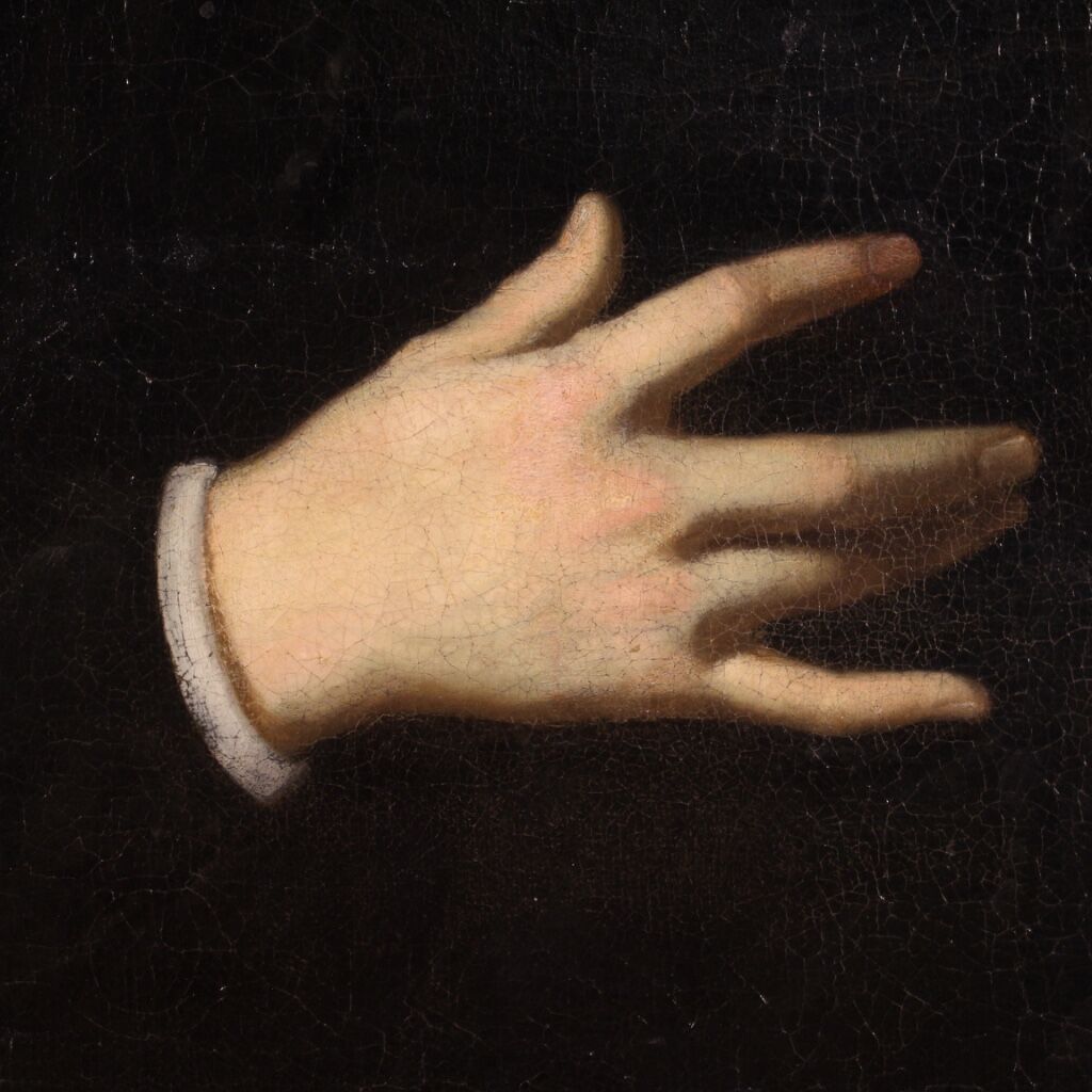 Portrait signed gerrit van gimning and dated 1715