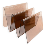 Acrylic magazine rack