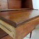 Commode secrétaire danoise en teck Chatol