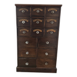 Apothecary drawer unit