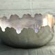 Mini Basket Glass Silver Metal