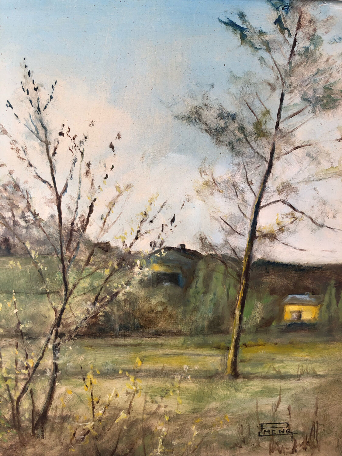 Painting by Pierre Mène