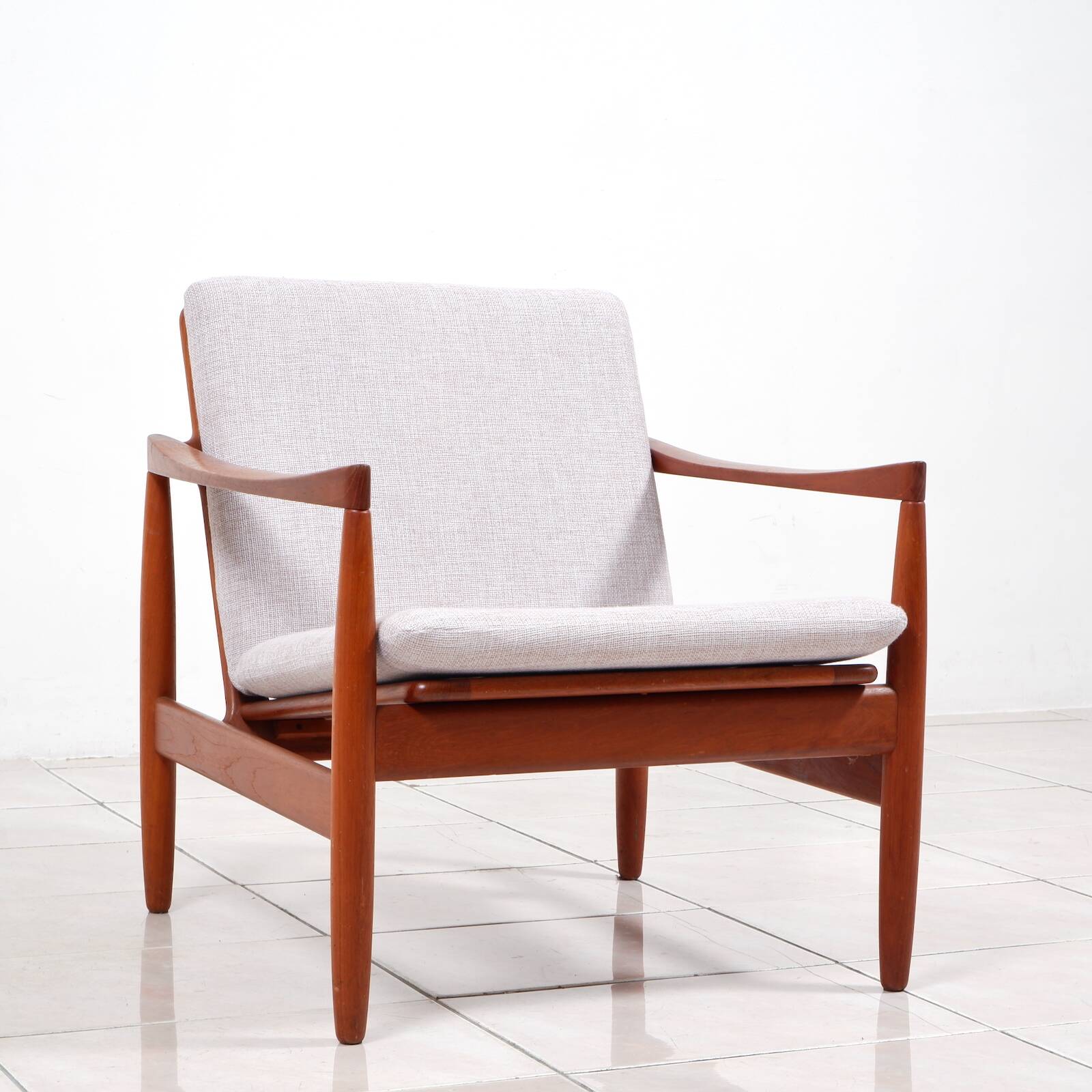 Teak lounge chair by Skive Mobelfabrik