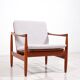 Fauteuil en teck par Skive Mobelfabrik