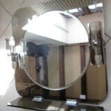 Mirror ISA brand with sconces - mirror with sconces 67x70cm