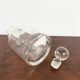 Vintage crystal whisky carafe from Paris with original label.