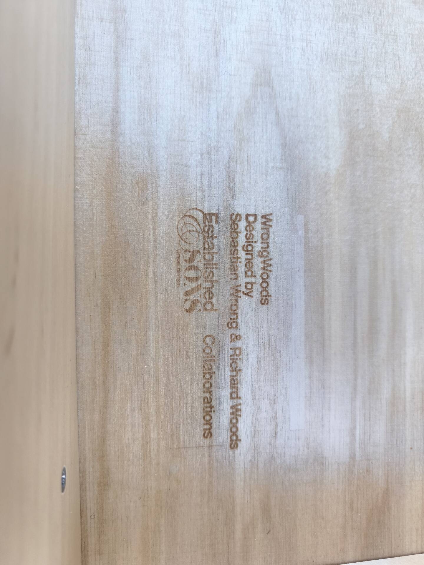 Pair of bedside tables WrongWoods – Sebastian Wrong & Richard Woods