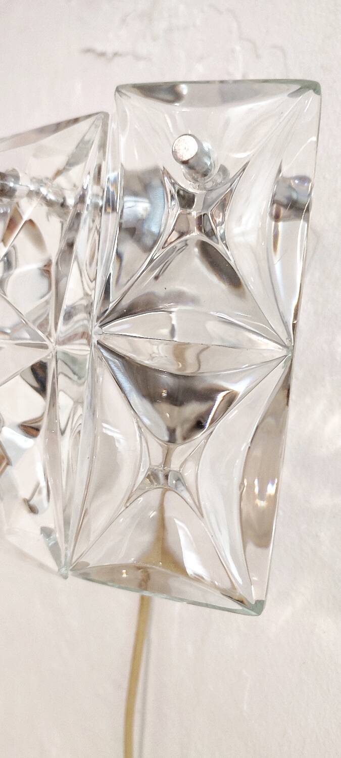 Par de apliques de pared "Kinkeldey". Alemania, 1970s.