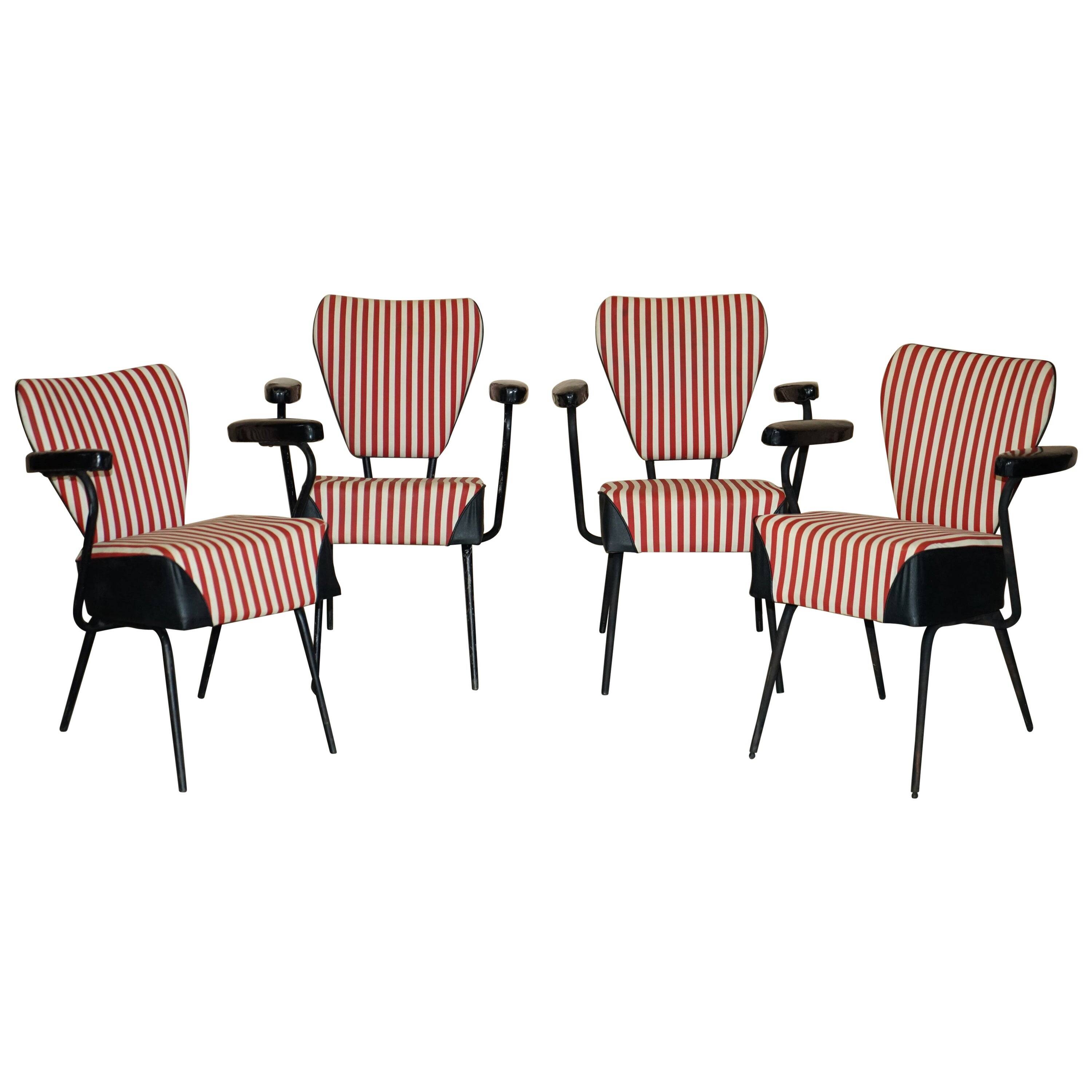 Chaises salon américain années 1950