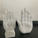 Pair of ceramic hand bookends