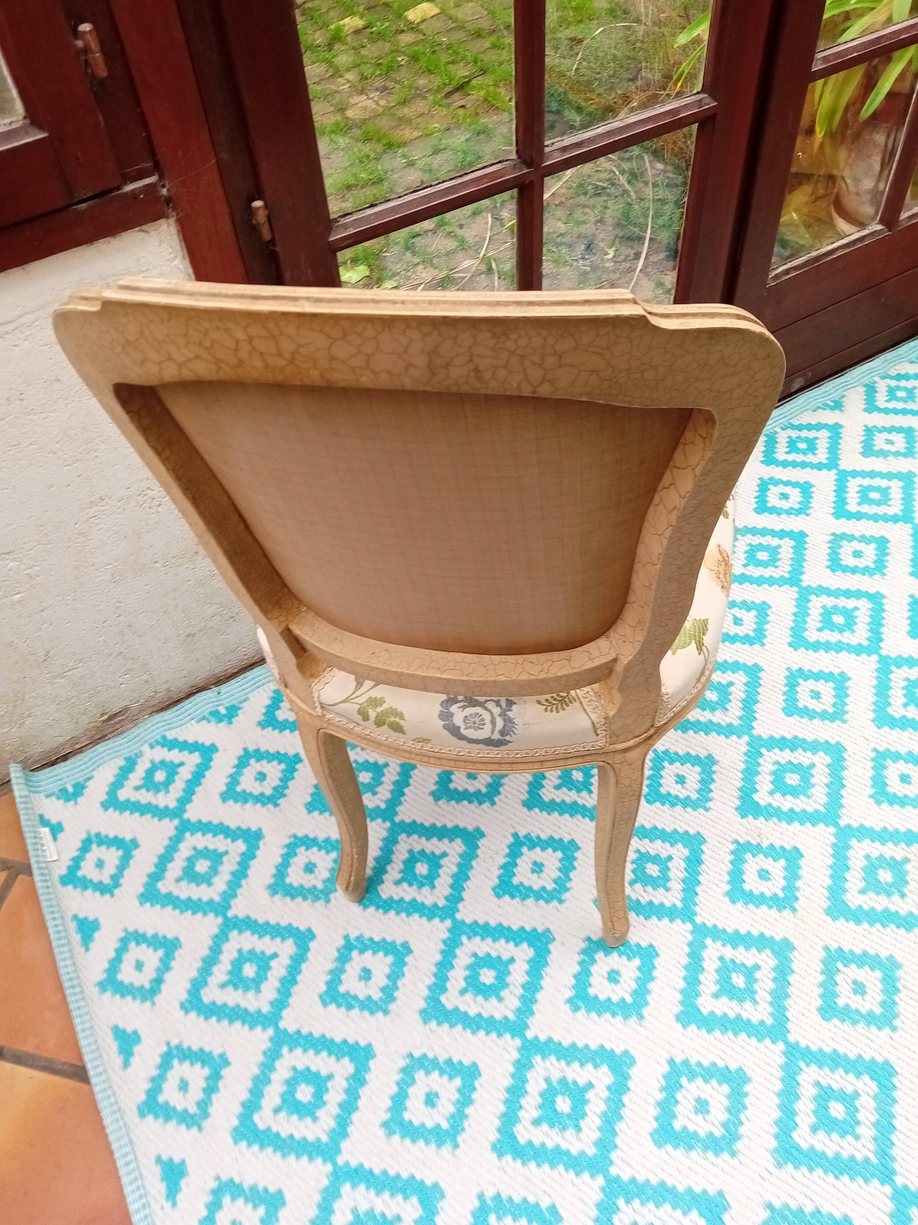 Upholstered chair Louis XV