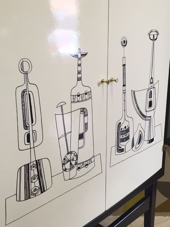 Mid Century  Dry Bar