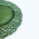 Assiette moyenne feuille de chou
