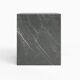 Grey marble cube
