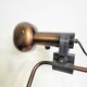 Lampe de table ajustable en bronze des années 80