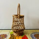 Vintage wicker basket