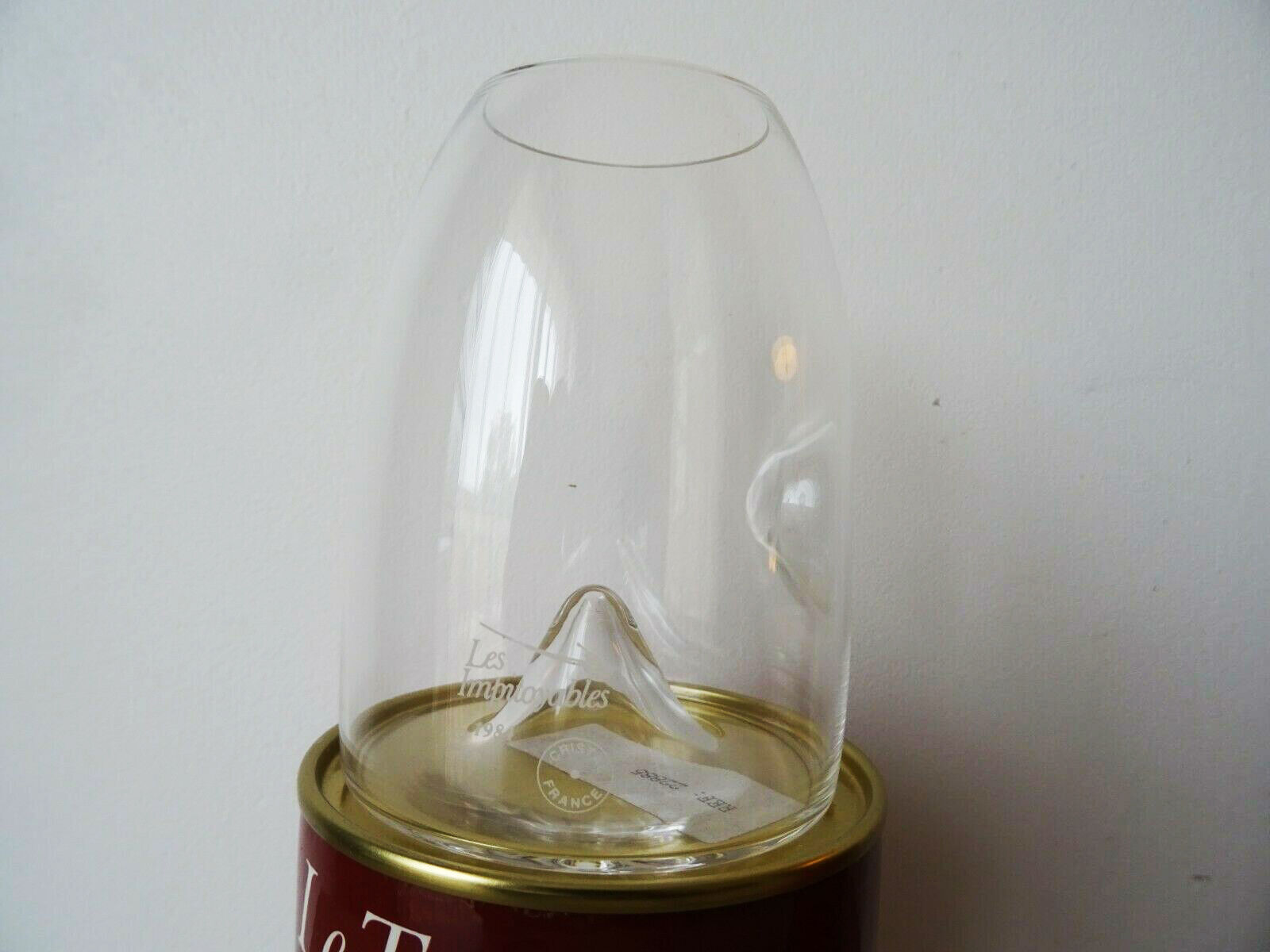 Crystal tasting glasses "the Taster" The Merciless Signed 1984