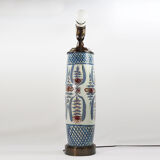 Mid-Century Ceramic Lamp by Marianne Johnson Hansen for Aluminia Faience